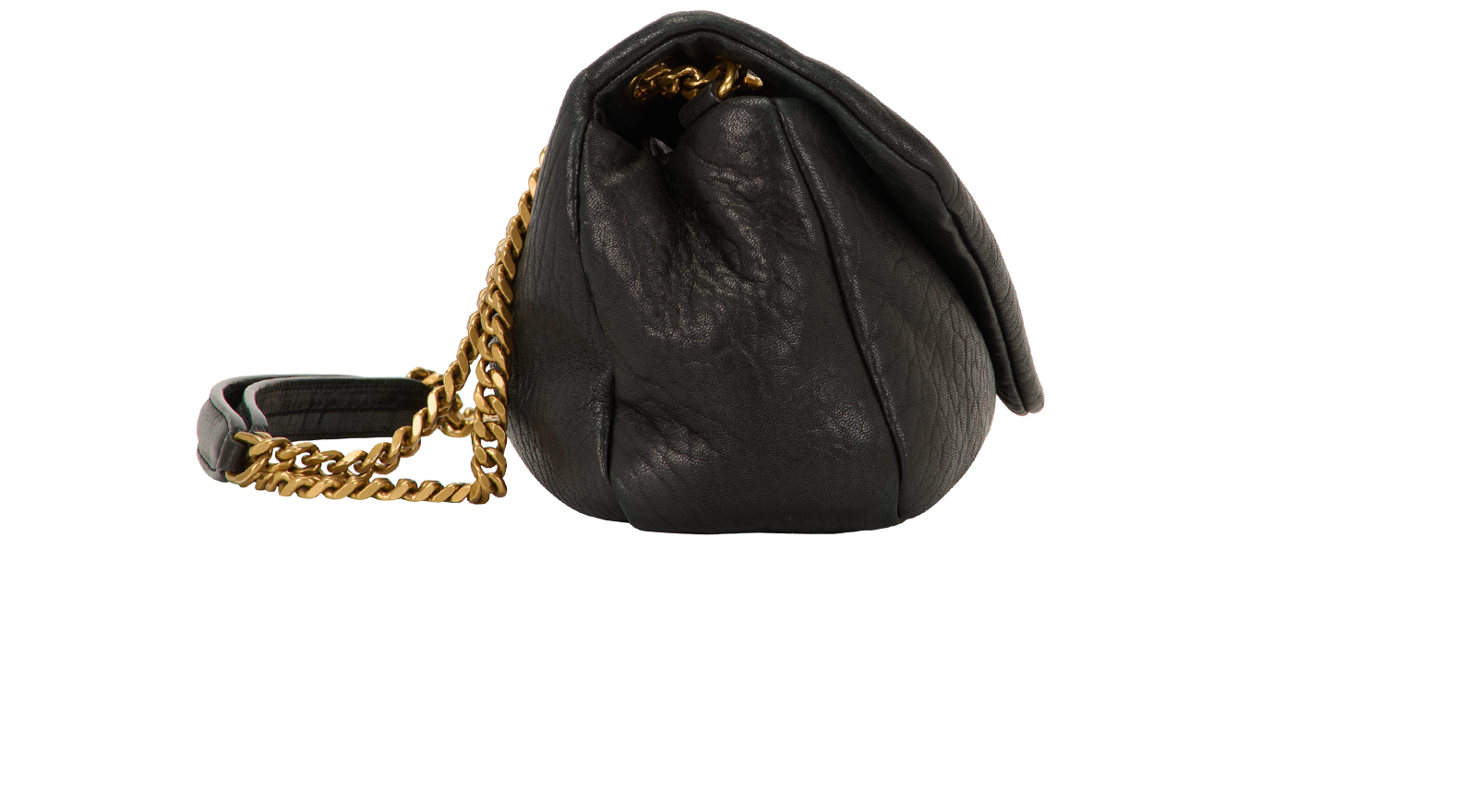 Medium Calypso, &pound;1,300, Handbags, Black, Leather, Side view